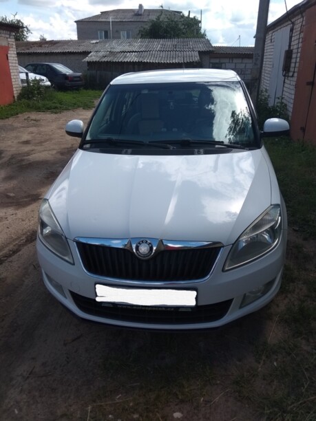 Skoda Fabia 5J · Рестайлинг, 2010 г.