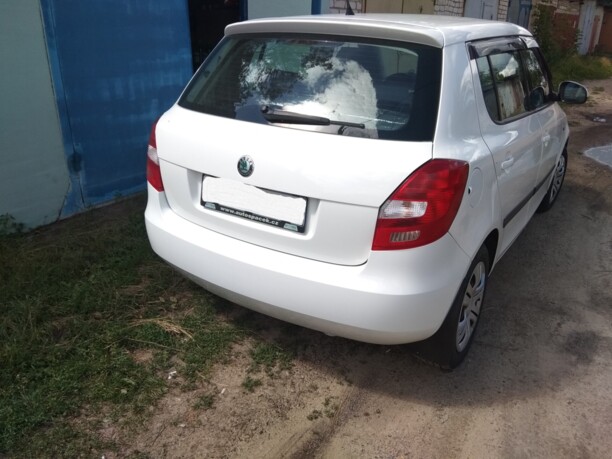 Skoda Fabia 5J · Рестайлинг, 2010 г.