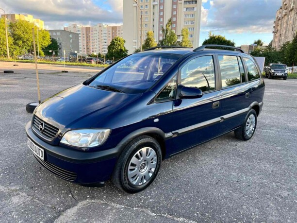 Opel Zafira A, 7 мест, 2002 г.