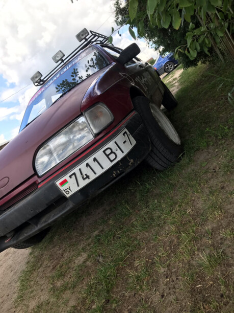 Ford Sierra I · Рестайлинг, 1990 г.