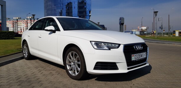 Audi A4 B9, 2017 г.