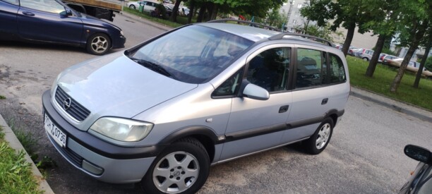 Opel Zafira A, 7 мест, 2003 г.