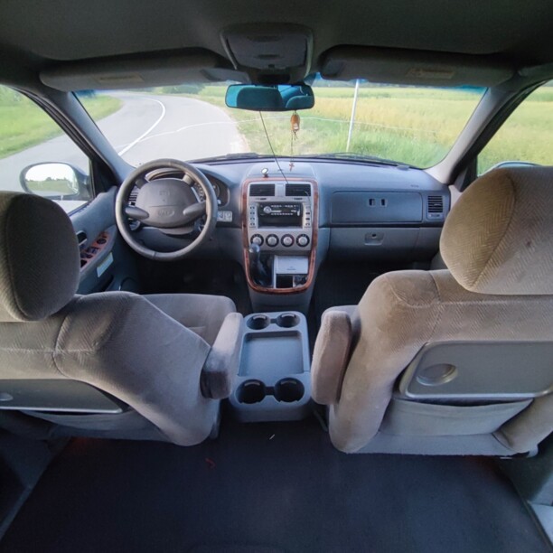 Kia Carnival I · Рестайлинг, 7 мест, 2002 г.
