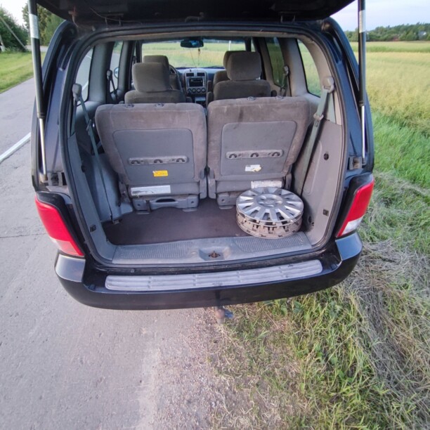 Kia Carnival I · Рестайлинг, 7 мест, 2002 г.