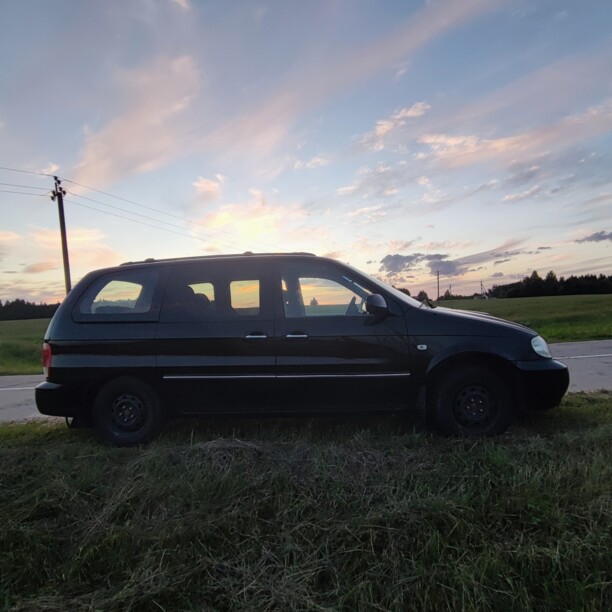 Kia Carnival I · Рестайлинг, 7 мест, 2002 г.