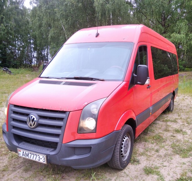 Volkswagen Crafter г/п 3.5т 15 мест, 2010 г.