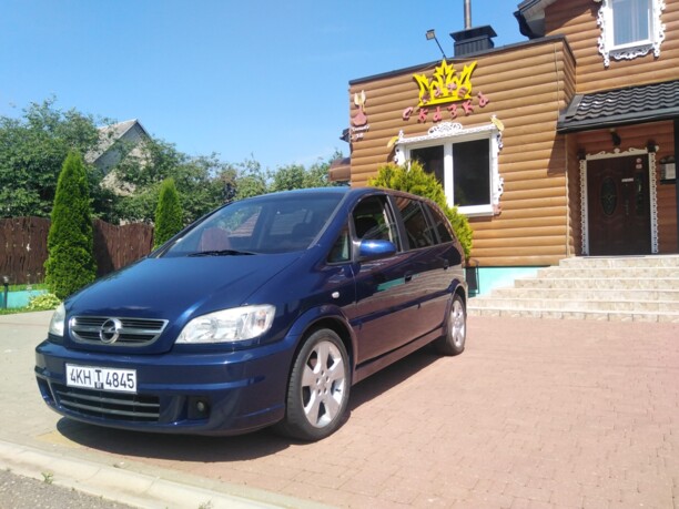 Opel Zafira A · Рестайлинг, 7 мест, 2005 г.