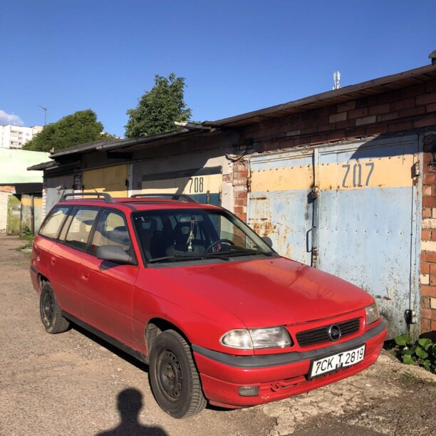 Opel Astra F · Рестайлинг, 1996 г.