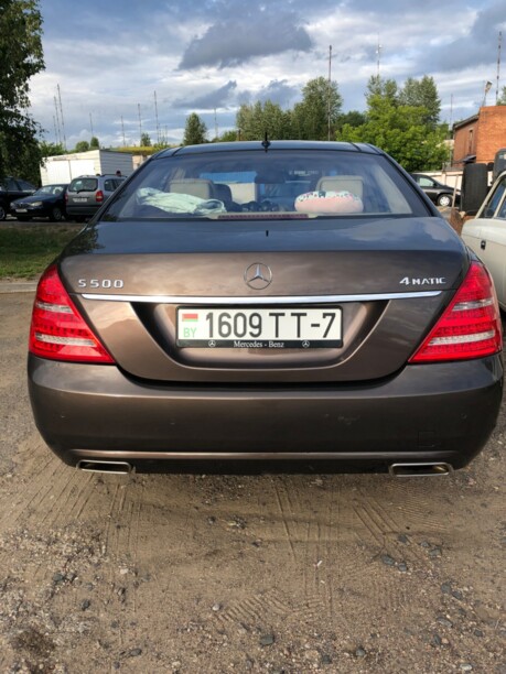 Mercedes-Benz S-Класс W221· Рестайлинг, 2009 г.