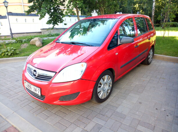 Opel Zafira B · Рестайлинг, 2009 г.