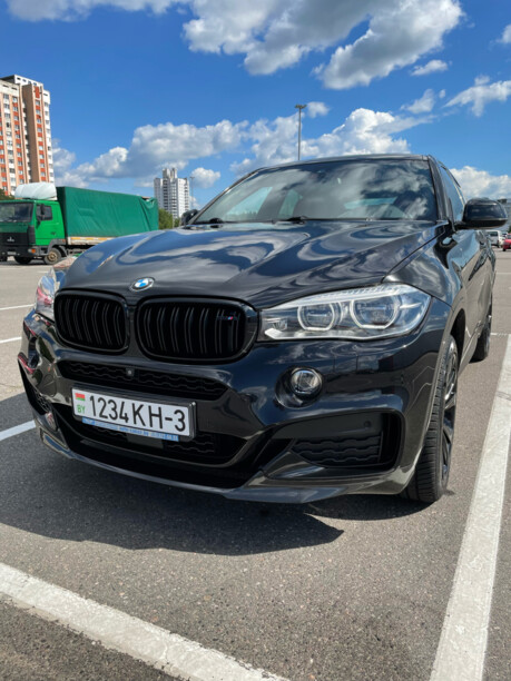 BMW X6 F16, 2016 г.