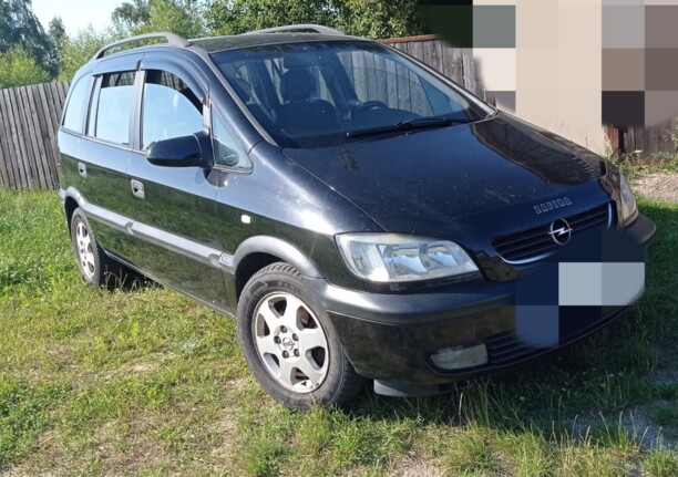 Opel Zafira A, 7 мест, 2002 г.