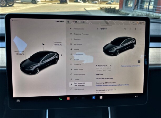 Tesla Model 3, 2019 г.