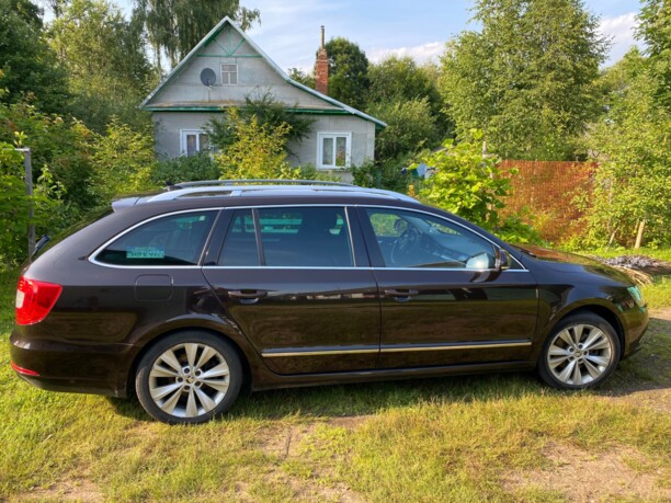 Skoda Superb II · Рестайлинг, 2014 г.