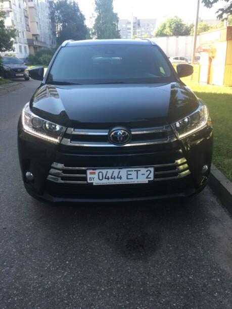 Toyota Highlander III (XU50) · Рестайлинг, 7 мест, 2018 г.
