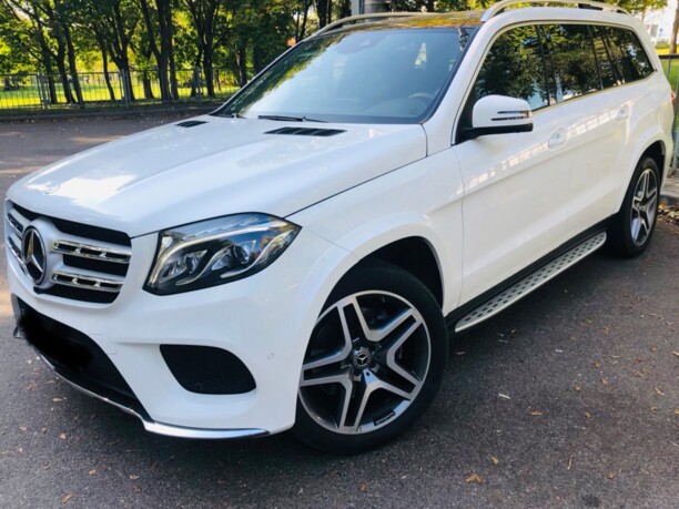 Mercedes-Benz GLS X166, 7 мест, 2017 г.