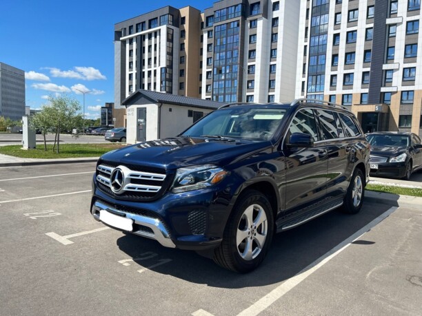 Mercedes-Benz GLS X166, 7 мест, 2017 г.
