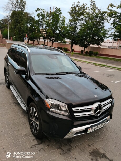Mercedes-Benz GLS X166, 7 мест, 2018 г.