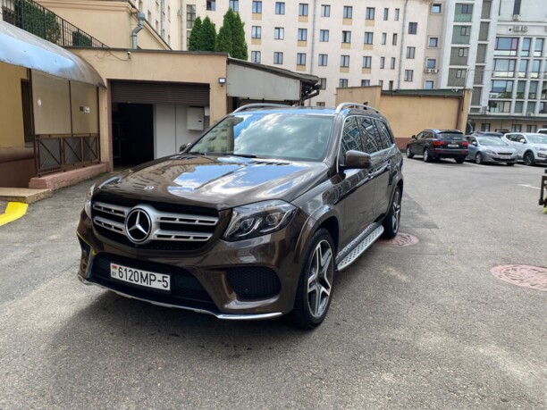 Mercedes-Benz GLS X166, 7 мест, 2017 г.