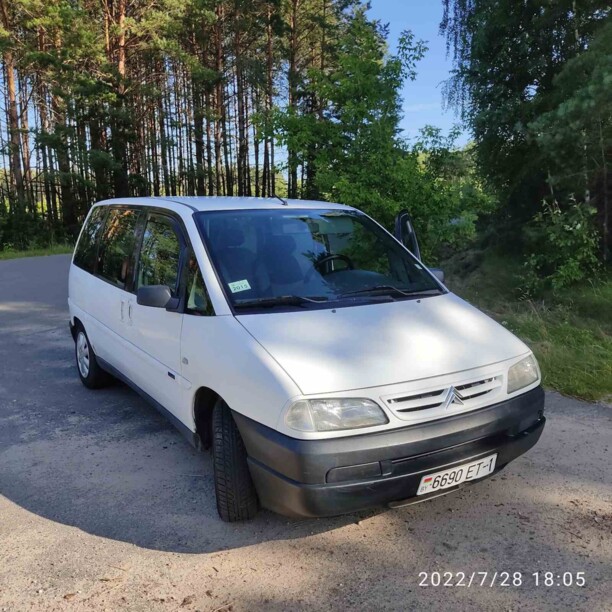 Citroen Evasion I · Рестайлинг, 1999 г.