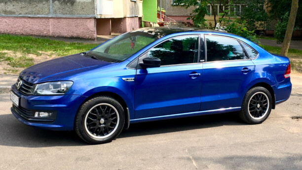 Volkswagen Polo Sedan I · Рестайлинг, 2017 г.