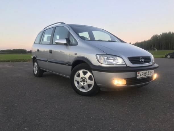 Opel Zafira A, 7 мест, 2002 г.