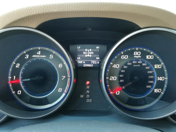 Acura MDX II, 7 мест, 2008 г.