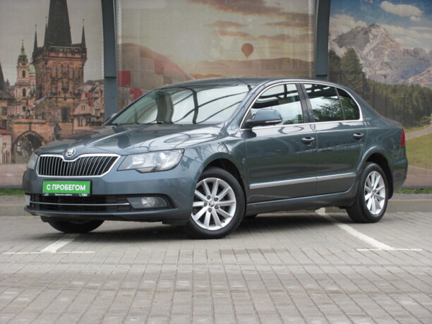 Skoda Superb II · Рестайлинг, 2013 г.