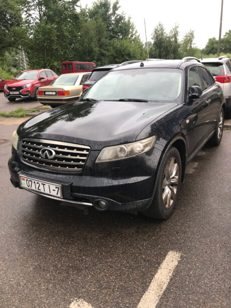 Infiniti FX I · Рестайлинг, 2007 г.