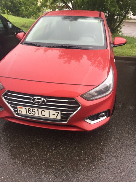 Hyundai Accent V, 2018 г.