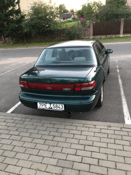 Kia Sephia I · Рестайлинг, 1996 г.
