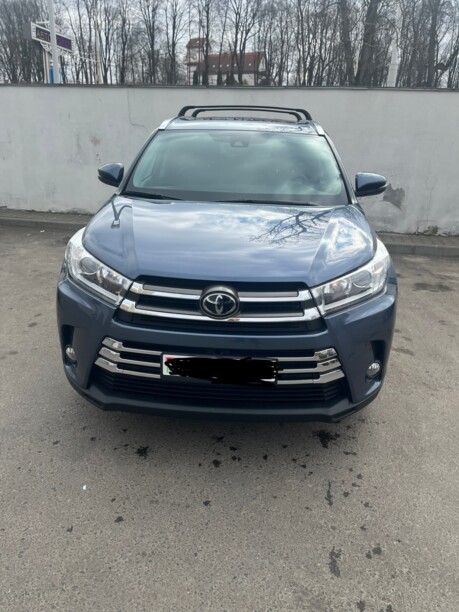 Toyota Highlander III (XU50) · Рестайлинг, 7 мест, 2018 г.