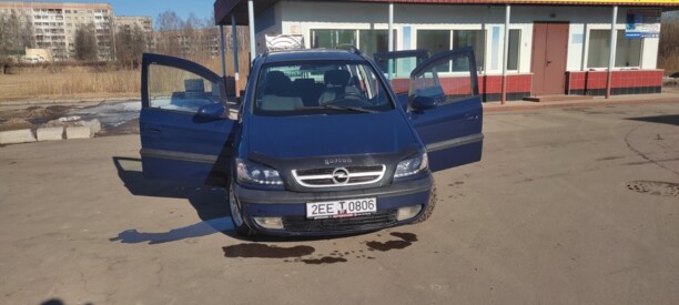 Opel Zafira A · Рестайлинг, 7 мест, 2003 г.