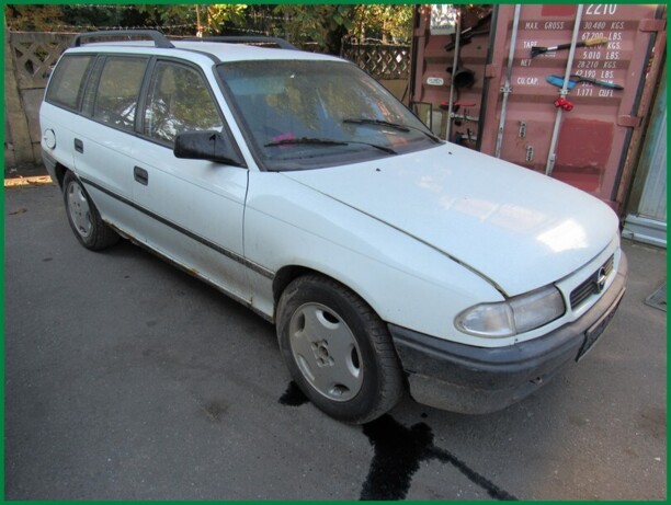 Opel Astra F · Рестайлинг, 1996 г.