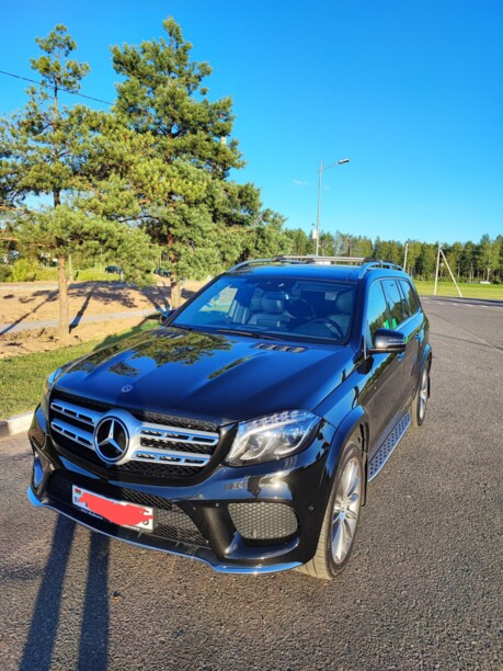 Mercedes-Benz GLS X166, 7 мест, 2018 г.