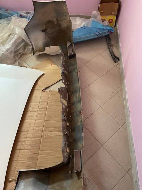 Задний бампер в сборе для Toyota Land Cruiser Prado J150 2009 - 2013