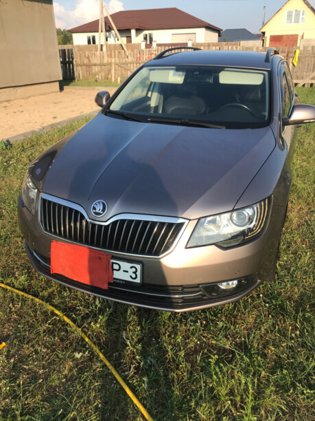 Skoda Superb II · Рестайлинг, 2014 г.