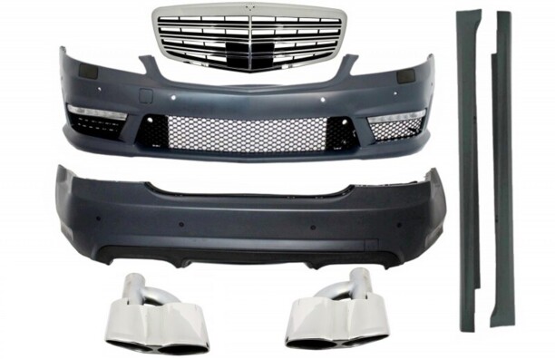 Обвес (комплект) для Mercedes-Benz S-Класс W221· Рестайлинг 2009 - 2013