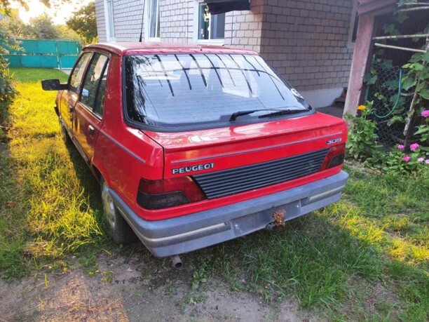 Peugeot 309 I · Рестайлинг, 1992 г.