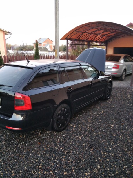 Skoda Octavia II · Рестайлинг, 2009 г.