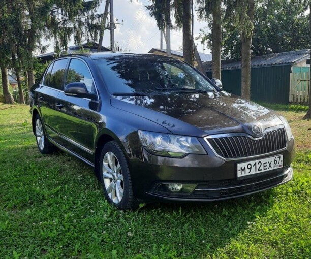 Skoda Superb II · Рестайлинг, 2013 г.