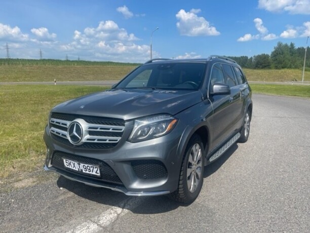 Mercedes-Benz GLS X166, 7 мест, 2016 г.