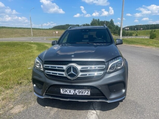 Mercedes-Benz GLS X166, 7 мест, 2016 г.