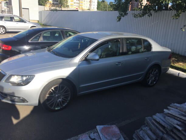 Skoda Superb II · Рестайлинг, 2014 г.