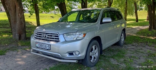 Toyota Highlander II (XU40), 7 мест, 2009 г.