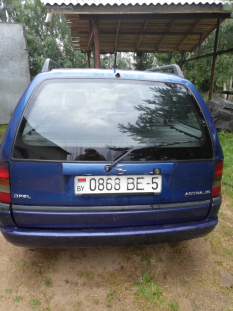 Opel Astra F · Рестайлинг, 1997 г.