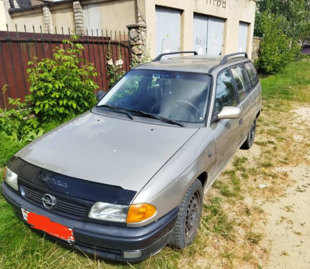 Opel Astra F · Рестайлинг, 1996 г.