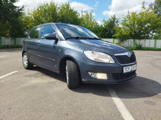Skoda Fabia 5J · Рестайлинг, 2010 г.