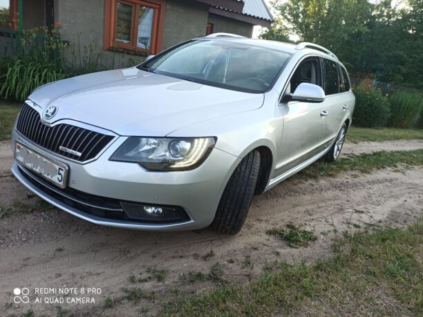 Skoda Superb II · Рестайлинг, 2015 г.
