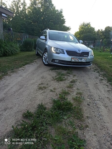Skoda Superb II · Рестайлинг, 2015 г.